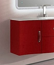 Шкаф Cezares Sting 34 54624 Rosso для ванной в интернет-магазине сантехники Sanbest