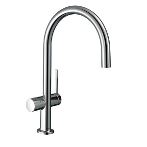 Смеситель для кухни Hansgrohe Talis M54 72805000 с запорным вентилем, хром купить в интернет-магазине сантехники Sanbest