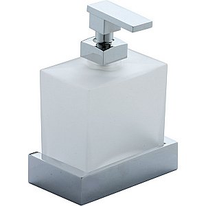Диспенсер настенный Cisal QUAD QU09062021 матовое стекло/хром купить в интернет-магазине сантехники Sanbest