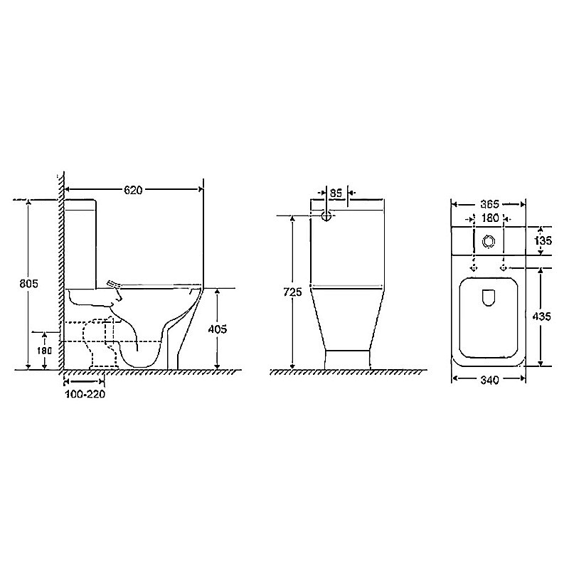 Инсталляция для унитаза Azario AZ-8010-1000 купить в интернет-магазине сантехники Sanbest
