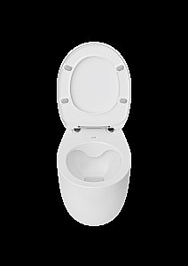 Унитаз приставной Creavit Foglia FG350-11 белый, безободковый купить в интернет-магазине Sanbest