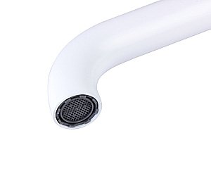 Смеситель для раковины Bronze de Luxe OMG! 9009W-Y белый/желтый купить в интернет-магазине сантехники Sanbest