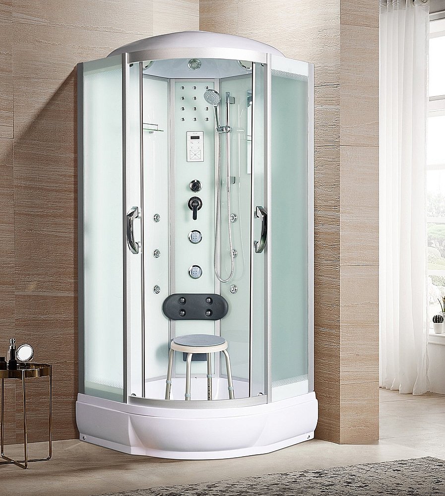 Душевая кабина RIVER TEMZA  90/24 МТ стекло матовое купить в интернет-магазине Sanbest