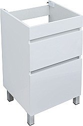 Тумба для раковины Aquanet Вега 48 329123 белая купить в интернет-магазине сантехники Sanbest