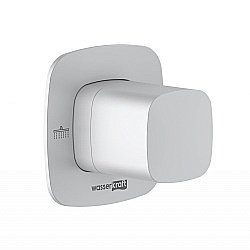 Дивертор Wasserkraft Saale A266 2 выхода, белый матовый для смесителя в интернет-магазине сантехники Sanbest