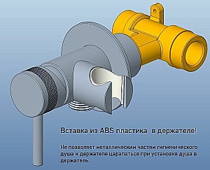 Гигиенический душ Allen Brau Priority 3.0 5.31A29-BN никель брашированный купить в интернет-магазине сантехники Sanbest