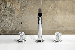 Смеситель для раковины Boheme ELEGANTE 152-CR-EL хром купить в интернет-магазине сантехники Sanbest