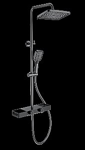 Душевая система WONZON & WOGHAND Shelf, Темный графит (WW-B3552-BGG) купить в интернет-магазине сантехники Sanbest