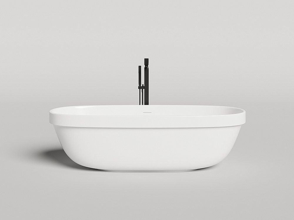 Ванна Salini Greca IN S-Stone 104821MF 180x80 RAL матовая купить в интернет-магазине Sanbest