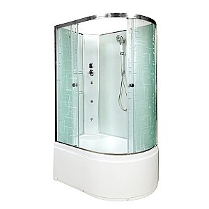 Душевая кабина DTO ЕМ4512 N с гидромассажем 120х80 купить в интернет-магазине Sanbest