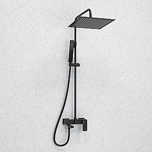 Душевая система WasserKraft Abens 2000 SET2687 черный Soft-touch купить в интернет-магазине сантехники Sanbest