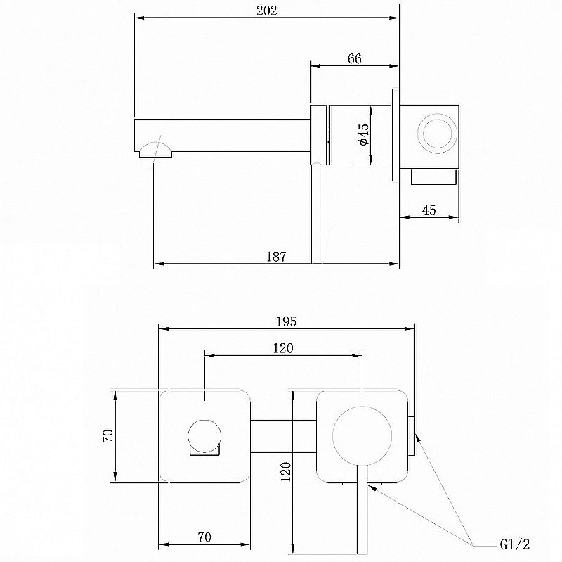 Смеситель для раковины Abber Emotion AF8812NG никель матовый купить в интернет-магазине сантехники Sanbest