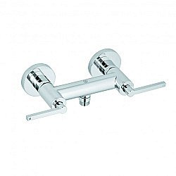 Смеситель для душа Kludi Nova Fonte Puristic 206590515 хром купить в интернет-магазине сантехники Sanbest