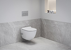 Унитаз-биде Ravak Uni Chrome X01912 белый, с крышкой микролифт купить в интернет-магазине Sanbest