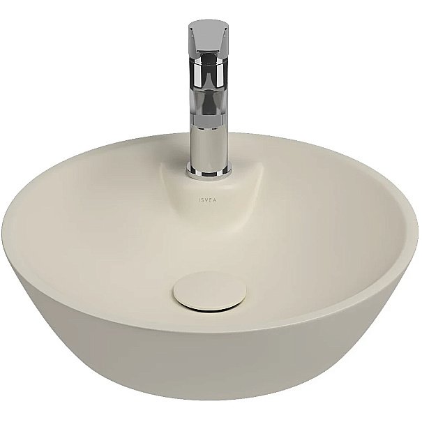 Раковина ISVEA SistemaY Soft 45 10SY65045SV-2K слоновая кость матовый купить в интернет-магазине Sanbest