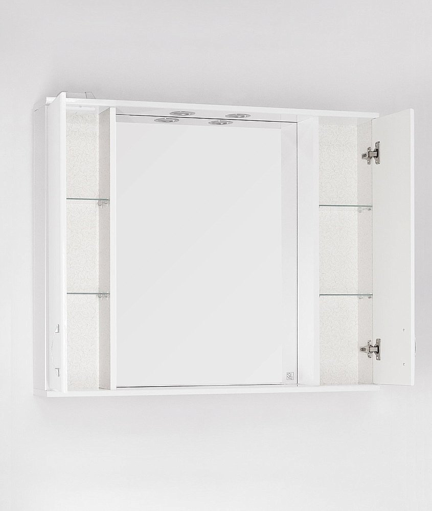 Зеркало со шкафом Style Line Панда 100/С в ванную от интернет-магазине сантехники Sanbest