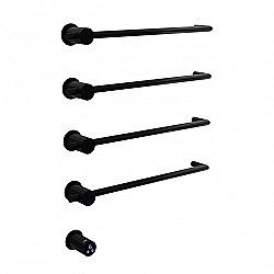 Полотенцесушитель электрический ABBER Charme AH4004MB черный матовый купить в интернет-магазине сантехники Sanbest