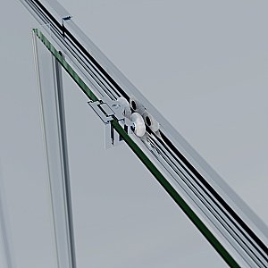 Душевой уголок Vincea Rapid-N 700/800x900/1000 VSS-3RN8010E10MT стекло текстурное/профиль хром купить в интернет-магазине Sanbest