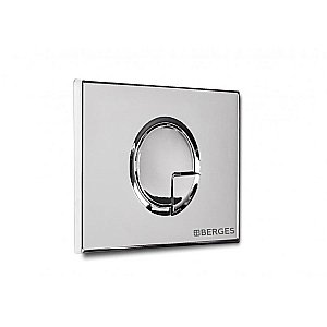 Кнопка для инсталляции BERGES NOVUM R3 хром купить в интернет-магазине сантехники Sanbest