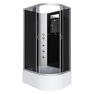 Душевая кабина Niagara Classic NG-2510-14BKG 120х80 с гидромассажем купить в интернет-магазине Sanbest