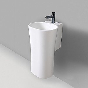 Раковина подвесная Azzurra Nativo 35 NAT200/1 bi*1  белая купить в интернет-магазине Sanbest