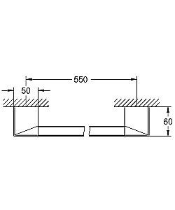Поручень Grohe Selection Cube 40807000 купить в интернет-магазине сантехники Sanbest