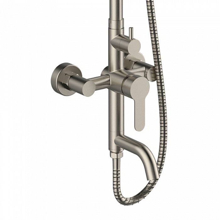 Душевая система Orange Steel M99-911ni никель купить в интернет-магазине сантехники Sanbest