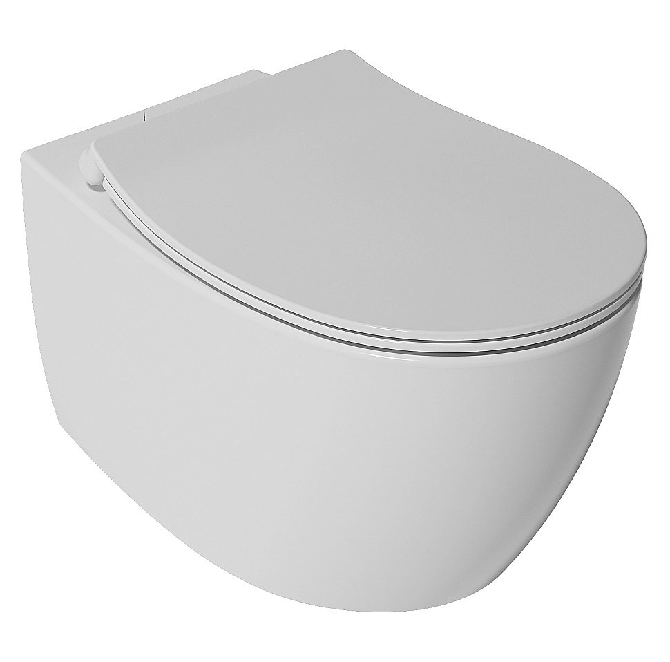 Унитаз подвесной Isvea Sentimenti Neo 10AR02010SV-2L белый матовый, безободковый купить в интернет-магазине Sanbest