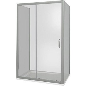 Душевой уголок Good Door Infinity WTW+SP+SP 140х80 стекло матовое/профиль хром купить в интернет-магазине Sanbest