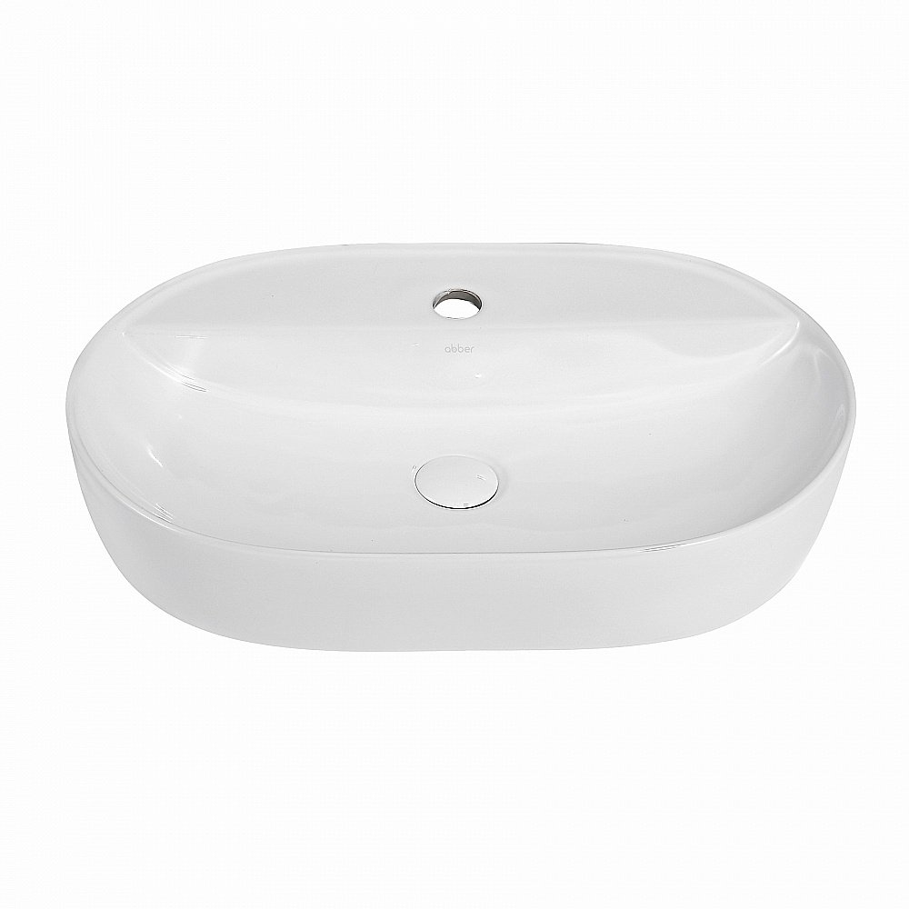 Раковина накладная ABBER Bequem AC2113 белая купить в интернет-магазине Sanbest