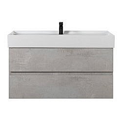 Тумба с раковиной Cezares Molveno 46 80 Beton для ванной в интернет-магазине Sanbest