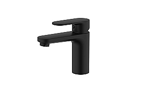 Набор смесителей Aquatek НИКА Set 3 в 1 (AQ1810MB+AQ1860MB+AQ2017MB) черный матовый купить в интернет-магазине сантехники Sanbest