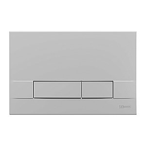 Кнопка для инсталляции Lemark Bit 9803007 хром матовый купить в интернет-магазине сантехники Sanbest