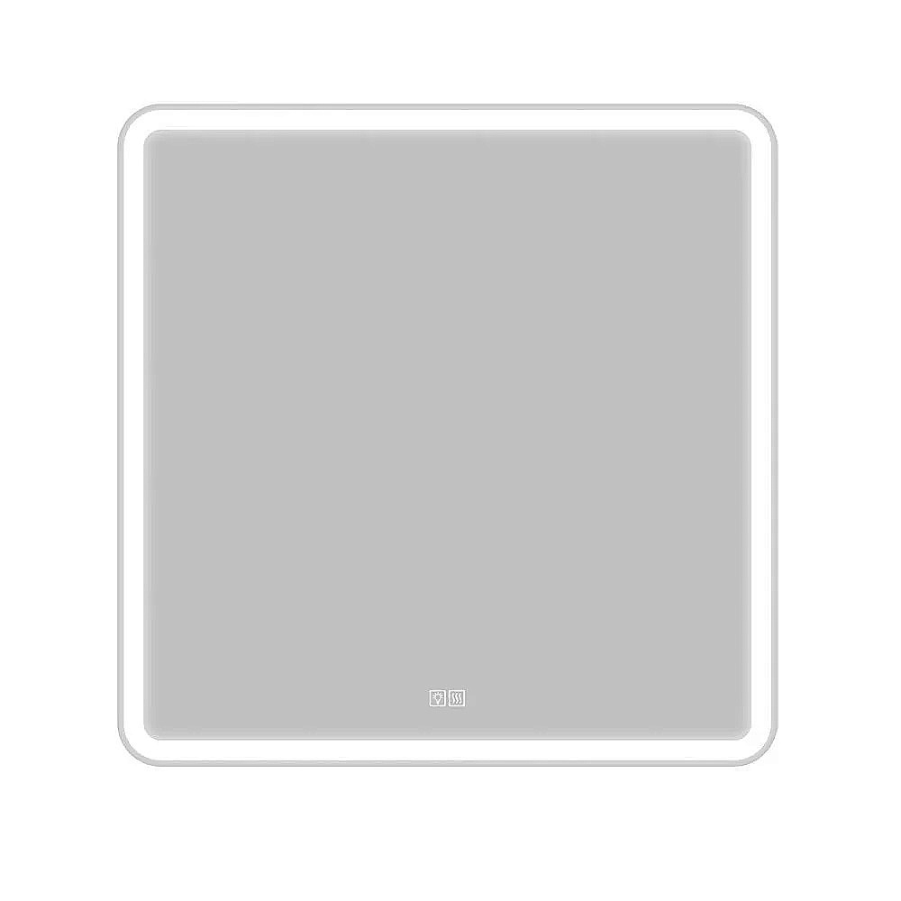 Зеркало Belbagno 80 SPC-MAR-800-800-LED-3000K-TCH-WARM подсветка, сенсор, подогрев в ванную от интернет-магазине сантехники Sanbest