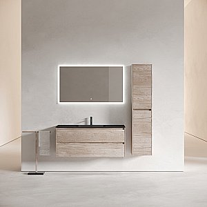 Тумба с раковиной Sancos Libra 120 LB120-1EG дуб галифакс натуральный для ванной в интернет-магазине Sanbest