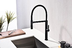 Смеситель для кухни Paulmark Leader Le214101-AN антрацит купить в интернет-магазине сантехники Sanbest