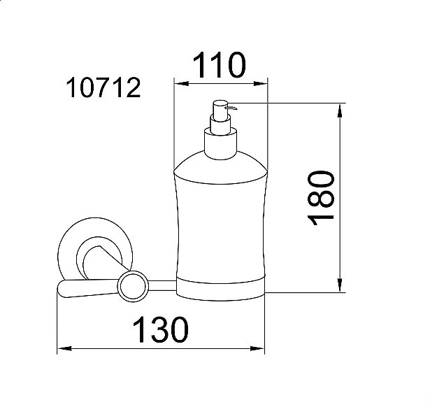 Диспенсер Boheme Puro 10712 купить в интернет-магазине сантехники Sanbest
