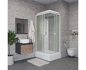 Душевая кабина Niagara Promo P100/80/26Q/MT 100х80 купить в интернет-магазине Sanbest