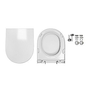 Унитаз-компакт Sanita luxe Fest Comfort FSTSLCC01040622 с бачком, с крышкой микролифт, белый купить в интернет-магазине Sanbest