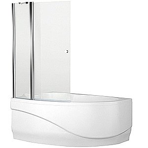 Шторка для ванны Mayorca Aquanet Alfa 3 NF7221-1 pivot купить в интернет-магазине Sanbest