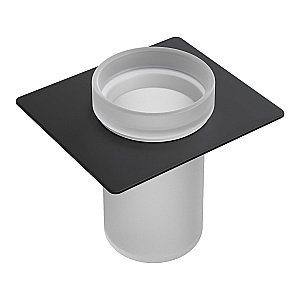 Стакан для зубных щеток Boheme Space 10966-B-TUM черный матовый купить в интернет-магазине сантехники Sanbest