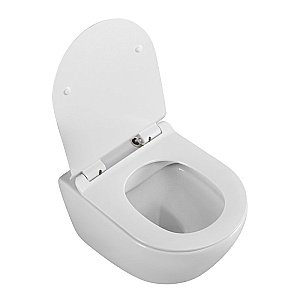 Унитаз подвесной BelBagno AMANDA безободковый, с крышкой микролифт купить в интернет-магазине Sanbest
