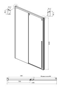 Душевой уголок Ambassador Intense IX 120х110 купить в интернет-магазине Sanbest