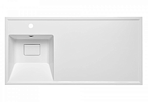 Раковина Акватон Лайн 100 белая купить в интернет-магазине Sanbest