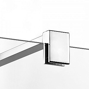 Душевой уголок NEW TRENDY SUPERIA K-0799 90 x80 стекло прозрачное/профиль хром купить в интернет-магазине Sanbest