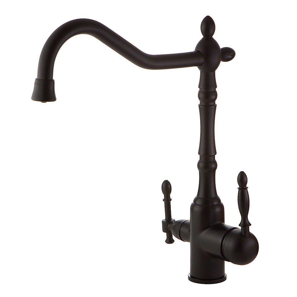 Смеситель для кухни Veragio Venezia 30638 черный матовый купить в интернет-магазине сантехники Sanbest