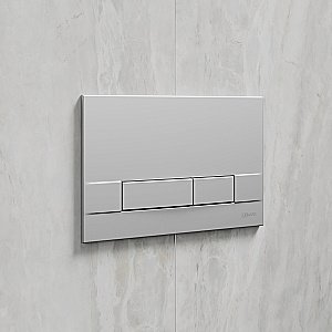 Кнопка для инсталляции Lemark Bit 9803007 хром матовый купить в интернет-магазине сантехники Sanbest