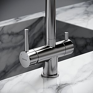 Смеситель для кухни Sancos Foster SC4014BN брашированный никель купить в интернет-магазине сантехники Sanbest