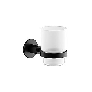 Стакан для зубных щеток Sancos Base SC9030MB черный матовый купить в интернет-магазине сантехники Sanbest