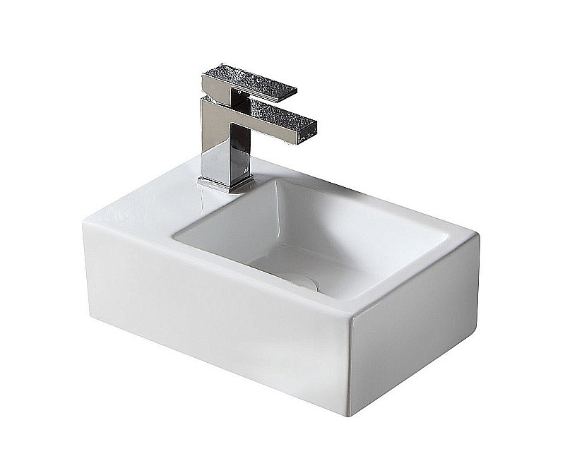 Раковина Azario 37 AZ4331 белая купить в интернет-магазине Sanbest